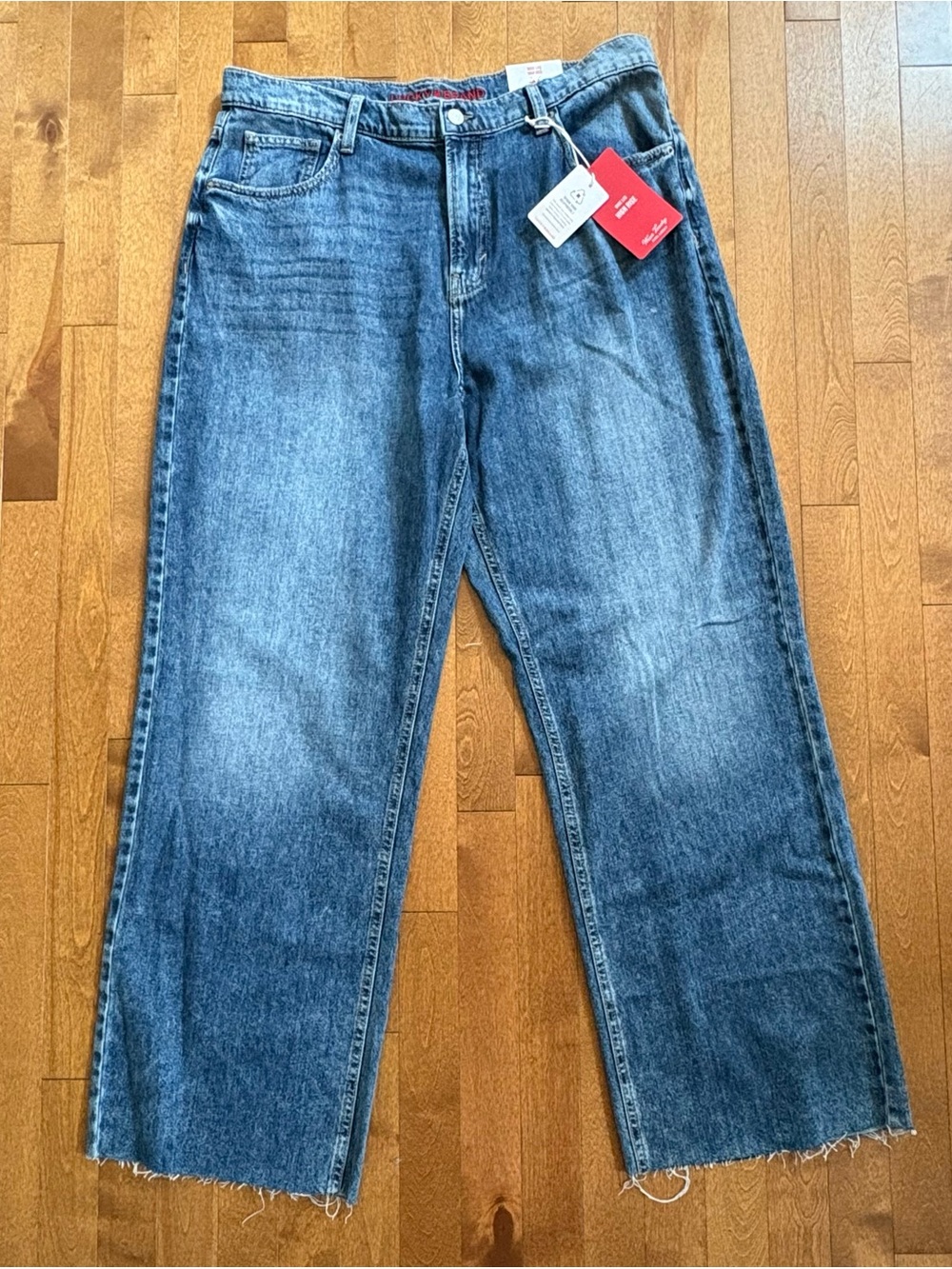 Lucky Brand Wide Leg High Rise Rigid Jeans – Size 14/32 R NWT